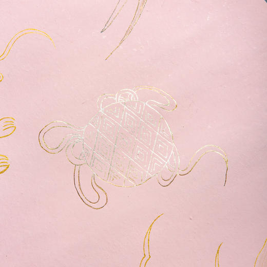 70-80年代仿古描金笺(一套两张) 商品图9