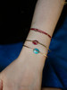 SpoiledBrat Jewelry14K注金绿松石 红宝石 手镯 商品缩略图1
