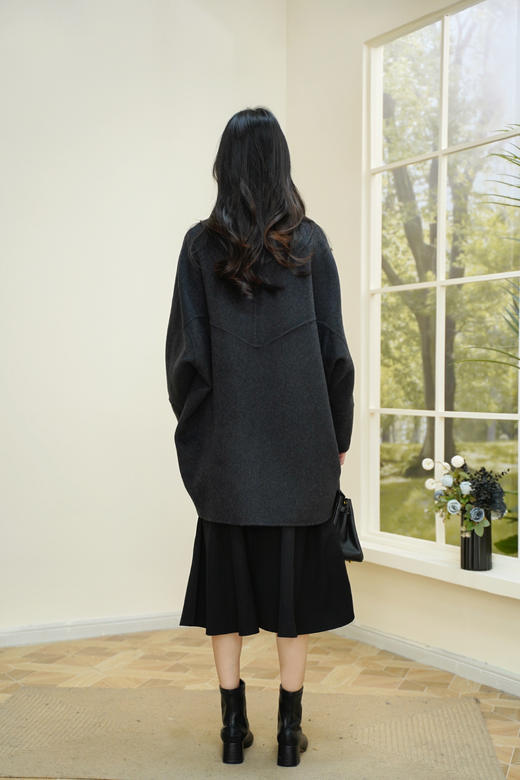 臣禾	【茧型大衣】一手长毛呢外套	JZ254080981 商品图6