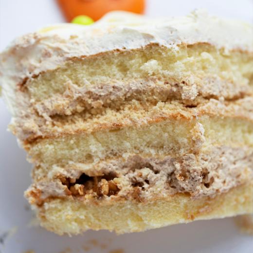 万圣节新品「哈啰喂」海盐焦糖坚果奶酥蛋糕｜随单含万圣节周边弹跳小南瓜一个！送完即止！ 商品图6