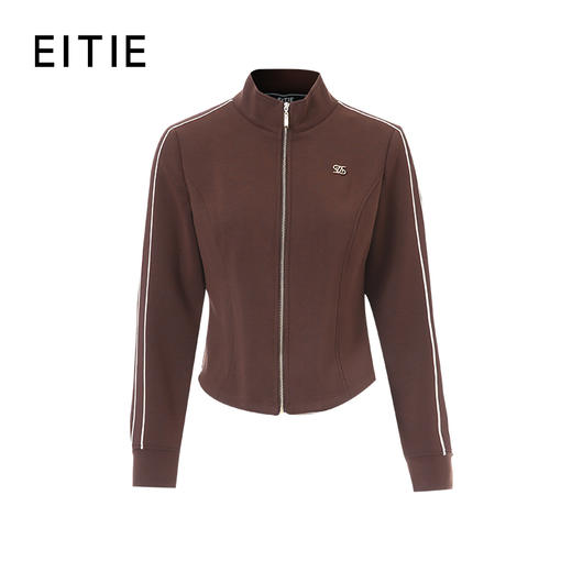 EITIE爱特爱立领拉链造型简约利落有型短外套8303010 商品图6