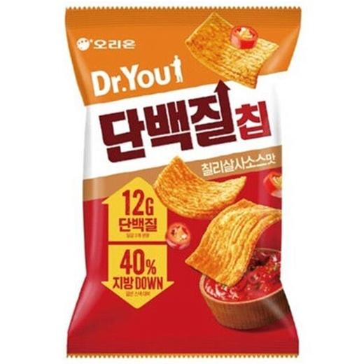 好丽友蛋白质脆片辣椒沙司味60g오리온 단백질칩 칠리살사맛 商品图0