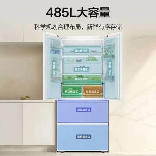 【天津】【海尔】【不含安装】冰箱_法式门超薄零嵌_BCD-485WGHFD1BWGU1 商品图1