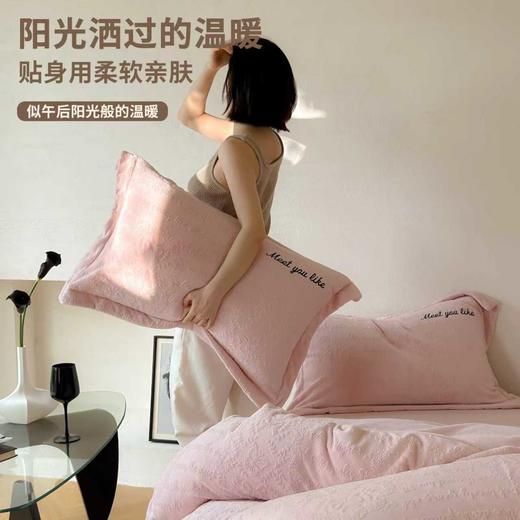 230g雕花绒 克莉斯汀保暖四件套 商品图2