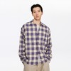oneup法兰绒格子宽松衬衫（男女同款） 商品缩略图1