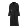 EITIE爱特爱气质英伦翻领收腰显瘦黑色羊毛呢子大衣秋冬新款D2514907大衣 商品缩略图5