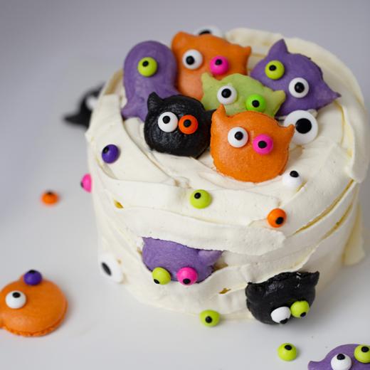 万圣节新品「哈啰喂」海盐焦糖坚果奶酥蛋糕｜随单含万圣节周边弹跳小南瓜一个！送完即止！ 商品图4