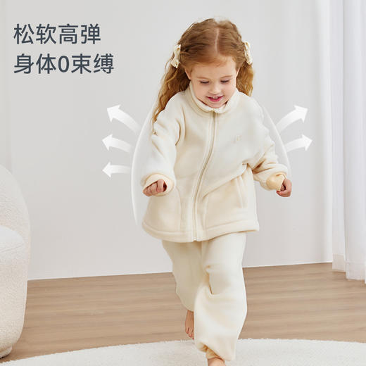 【2025秋冬新品】 ibaby×outlast太空科技恒温抗静电保温猫猫绒连帽/立领造型套装 商品图4