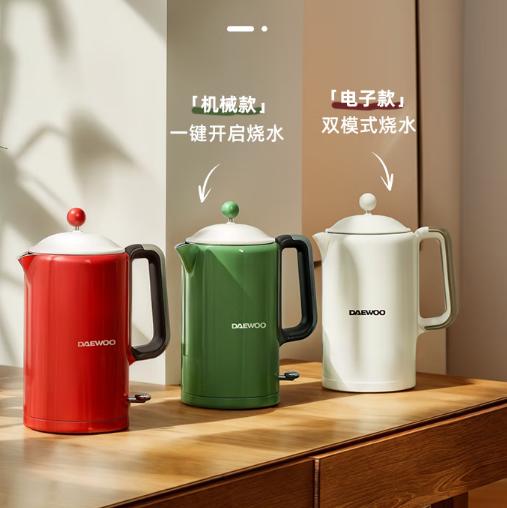 大宇电水壶EK01 电子款/机械款 商品图0