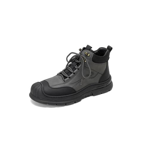 西村名物2025年冬季新款舒适厚底防滑保暖绒里系带休闲男鞋T15DU49751 商品图9