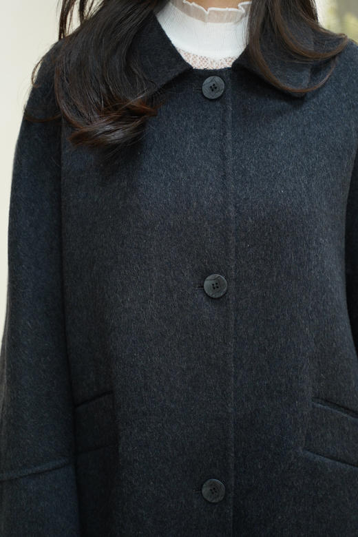 臣禾	【茧型大衣】一手长毛呢外套	JZ254080981 商品图5