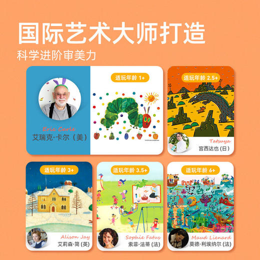 弥鹿mideerMD1620艺术教育进阶拼图-4阶（叮叮当建筑工地） 商品图3