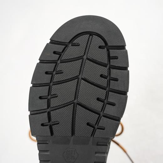 西村名物2025年冬季新款舒适厚底防滑保暖绒里系带休闲男鞋T15DU49751 商品图7