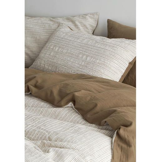 顶柔 A类全棉色织提花四件套床单245cm*270cm 【福利品】 商品图2