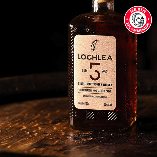 洛赫丽（Lochlea）2018-5年单一麦芽苏格兰威士忌 商品图3