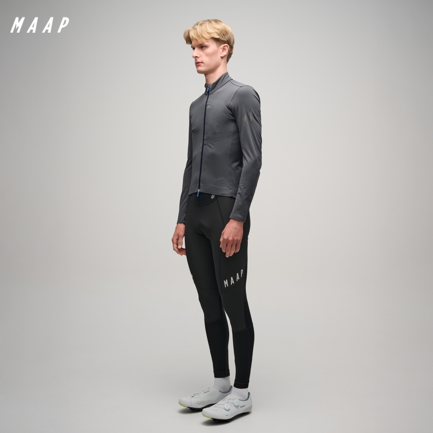 MAAP 男士 Apex Deep Winter系列 骑行长裤 石墨黑