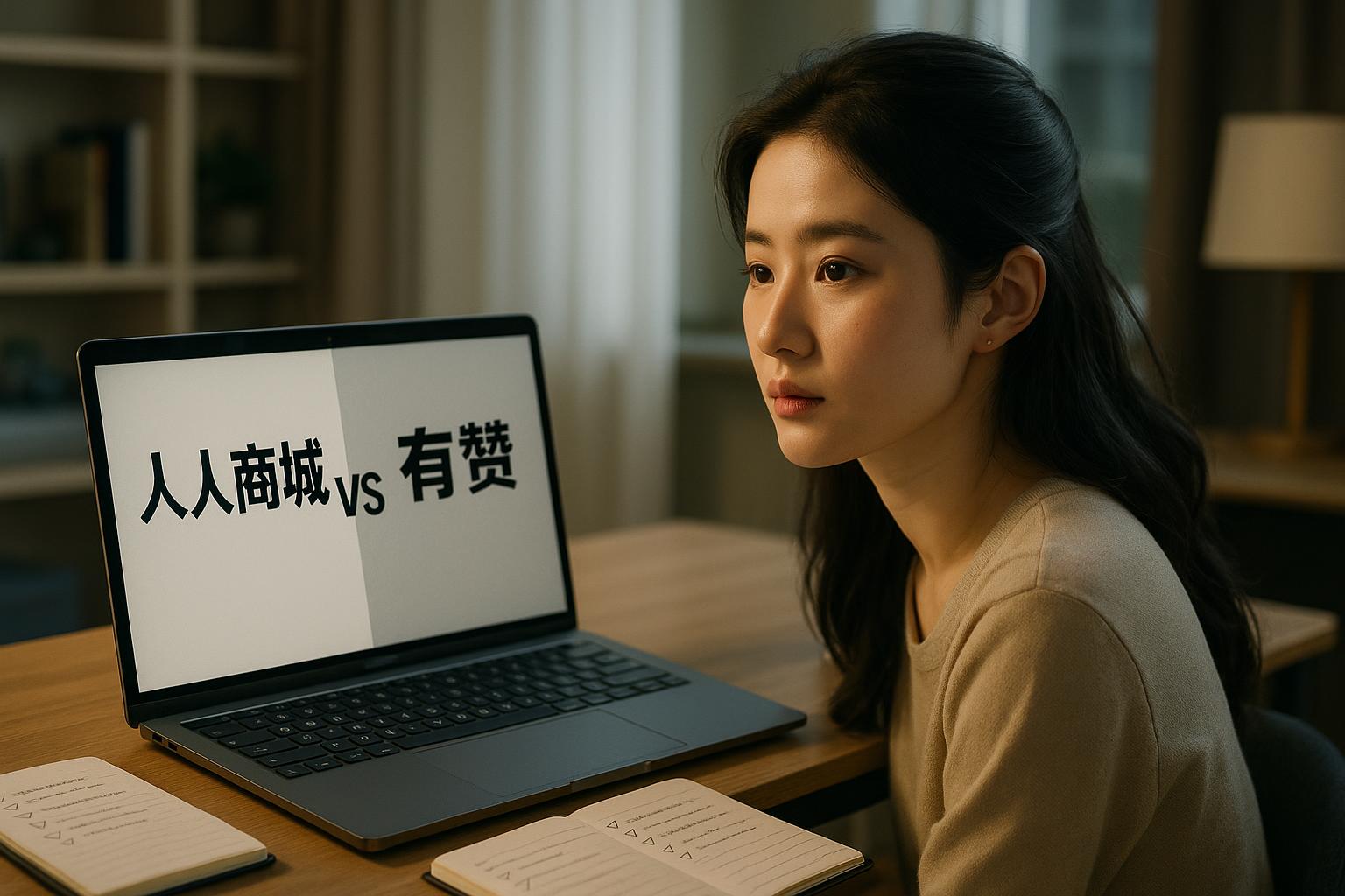 人人商城和有赞各自适合什么类型企业？