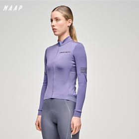 MAAP 女士 Emerge LS Jersey 加绒长袖骑行服 苍鹭紫