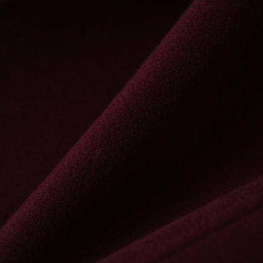 EITIE爱特爱温暖舒适门襟处配色浅金皮袢精致耐看短款毛呢大衣8414122 商品图5