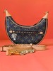 LOUIS VUITTON Loop 经典老花满印链条肩带 涂层帆布拼牛皮饰边 月亮包豌豆包腋下包手提单肩包 女款 棕色 商品缩略图5