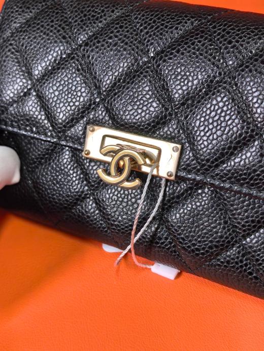 CHANEL LEBOY 牛皮荔枝纹钱包 商品图2