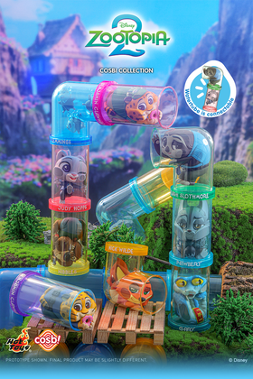 Hot Toys 疯狂动物城2 迷你人偶 全9种 8只/盒 盲盒