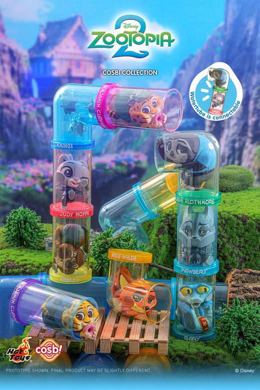 Hot Toys 疯狂动物城2 迷你人偶 全9种 8只/盒 盲盒 商品图0