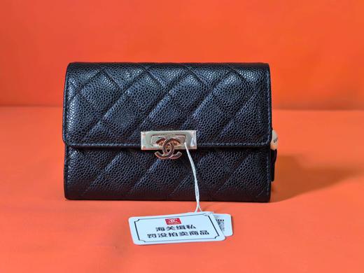 CHANEL LEBOY 牛皮荔枝纹钱包 商品图1