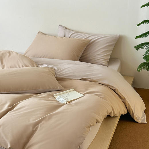 顶柔 全棉高支磨毛北欧系列四件套床单245cm*250cm*1pc【福利品】 商品图3