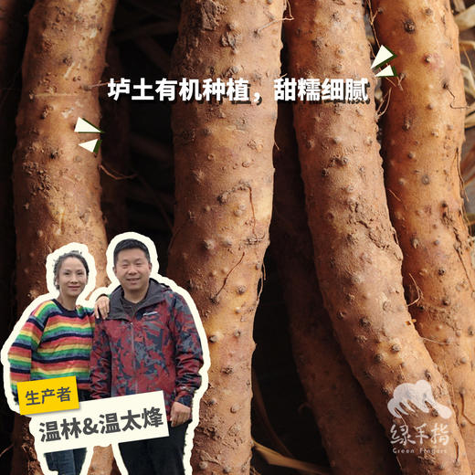 有机铁棍山药 | 合作生产*Organic Iron yam | Coproduction 商品图0