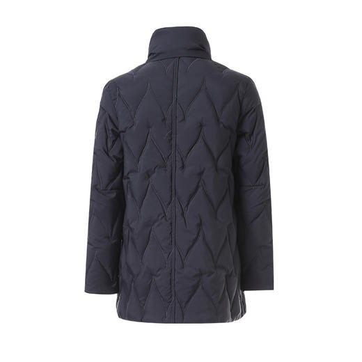 EITIE爱特爱独特的麻花线迹绗缝时尚年轻显瘦保暖羽绒服8411101 商品图1