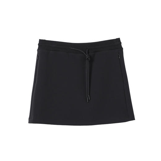 VIMAGE纬漫纪时尚抽绳系带松紧腰设计短裙V2406119 商品图5