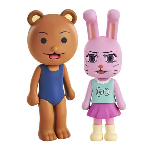 【GSC补款】Mini Memory 熊吉/兔美 搞笑漫画日和GO 手办模玩 商品图4