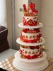 【三层祝寿蛋糕 004】祝寿蛋糕公仔可以换-鲜果奶油蛋糕 商品缩略图0