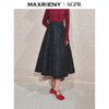 【商场同款】MAXRIENY精致浪漫感提花半裙24冬新款收腰伞摆长裙(货号:MS85SK756) 商品缩略图1