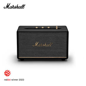 马歇尔（Marshall） ACTON III第三代家用无线蓝牙5.2音箱重低音音箱 黑色