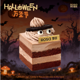 【捣蛋万圣节】精灵鬼小方蛋糕