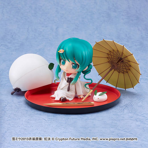 【GSC现货】粘土人 雪未来 草莓白无垢Ver. 官方限定 Character Vocal系列01 初音未来 商品图3