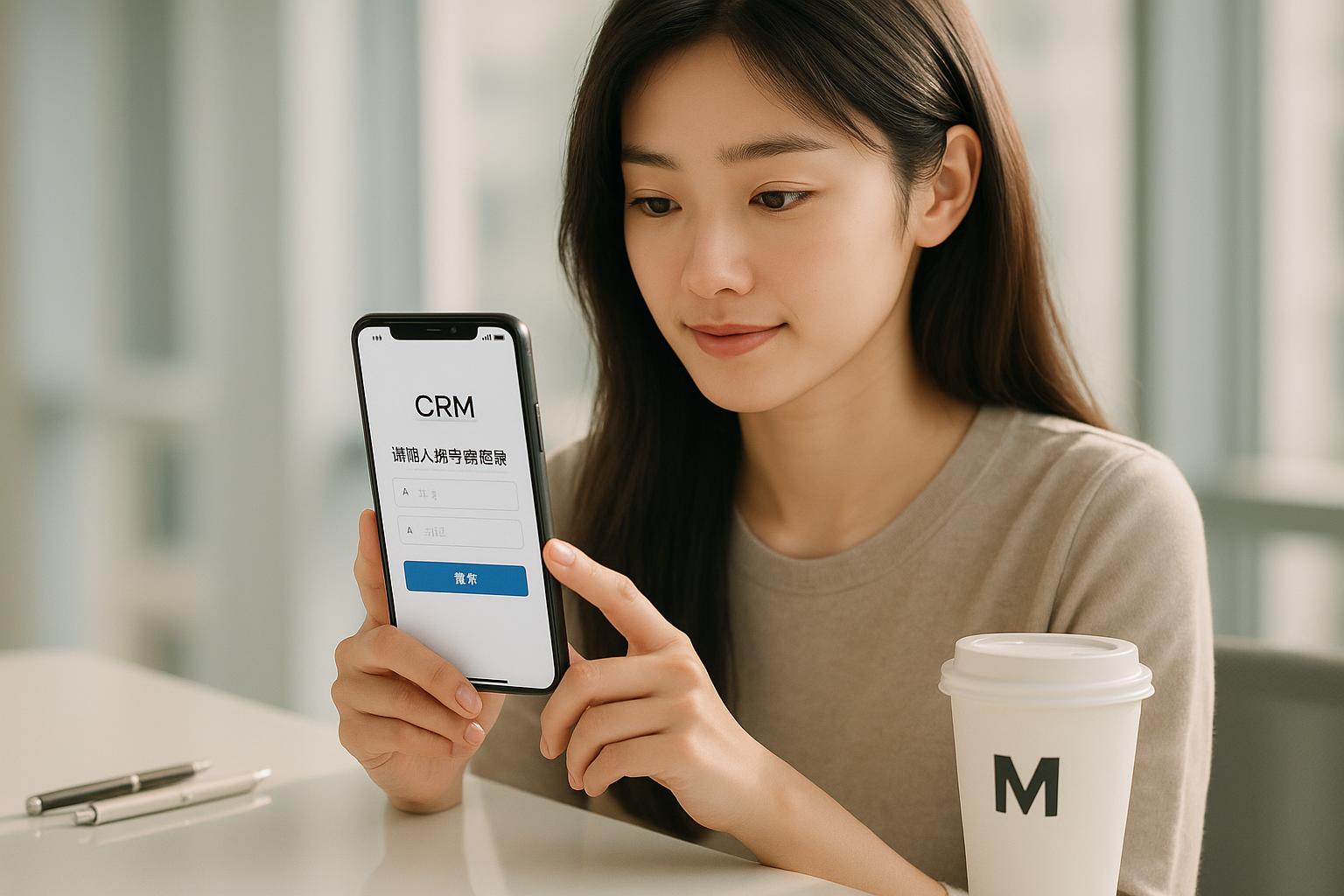 初次登录移动CRM系统需要什么条件？