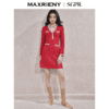 MAXRIENY【商场同款】精致贵雅感连衣裙2024秋冬新款千金小香裙子(货号:MS85DR511) 商品缩略图0