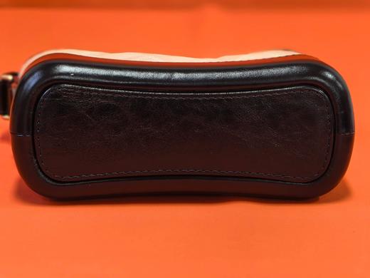 CHANEL香奈儿 Gabrielle 经典复古皮穿链条菱格纹 小牛皮 流浪包单肩斜挎包 女款 米色拼色 商品图3