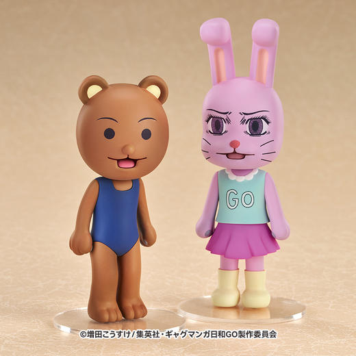 【GSC补款】Mini Memory 熊吉/兔美 搞笑漫画日和GO 手办模玩 商品图3