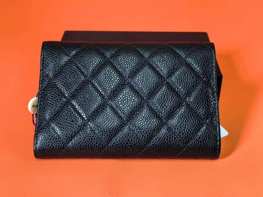 CHANEL LEBOY 牛皮荔枝纹钱包 商品图3