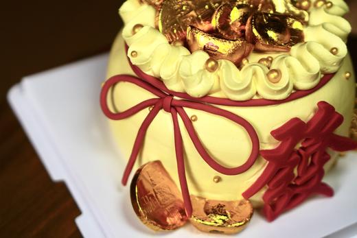 「盆满钵满」发财主题蛋糕 商品图3