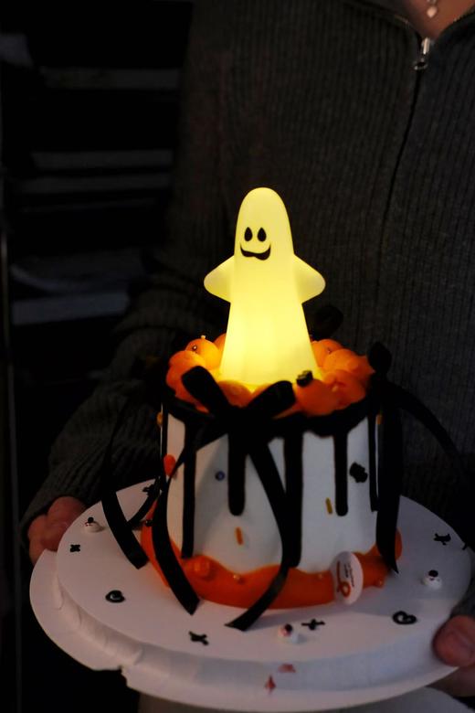 万圣节·小幽灵奶油蛋糕 商品图0
