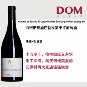 西格诺拉酒庄勃艮第干红葡萄酒 Arnaud et Sophie Sirugue-Noellat Bourgogne Passetoutgrain