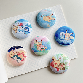 kox豪烁郎丨皮卡丘的朋友-毛绒吧唧