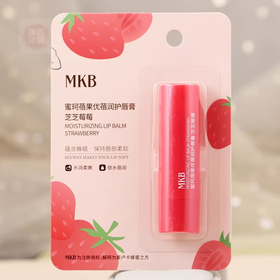 小蜜坊果优蓓润护唇膏（芝芝莓莓）4g