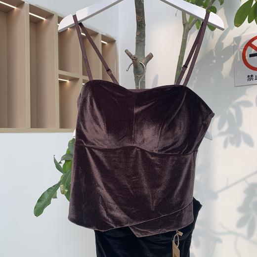 【抖音专属】丝绒吊带（4318-两色） 商品图2