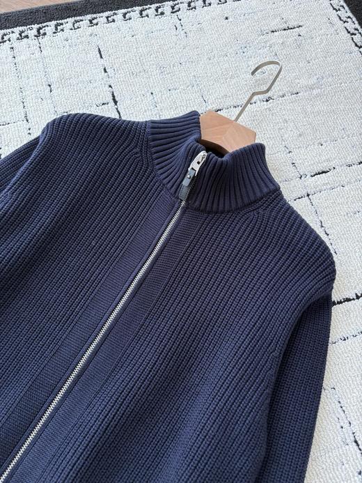 严选 | 马吉拉同款 针织拉链立领外套 男女同款（同厂同面料） 商品图7